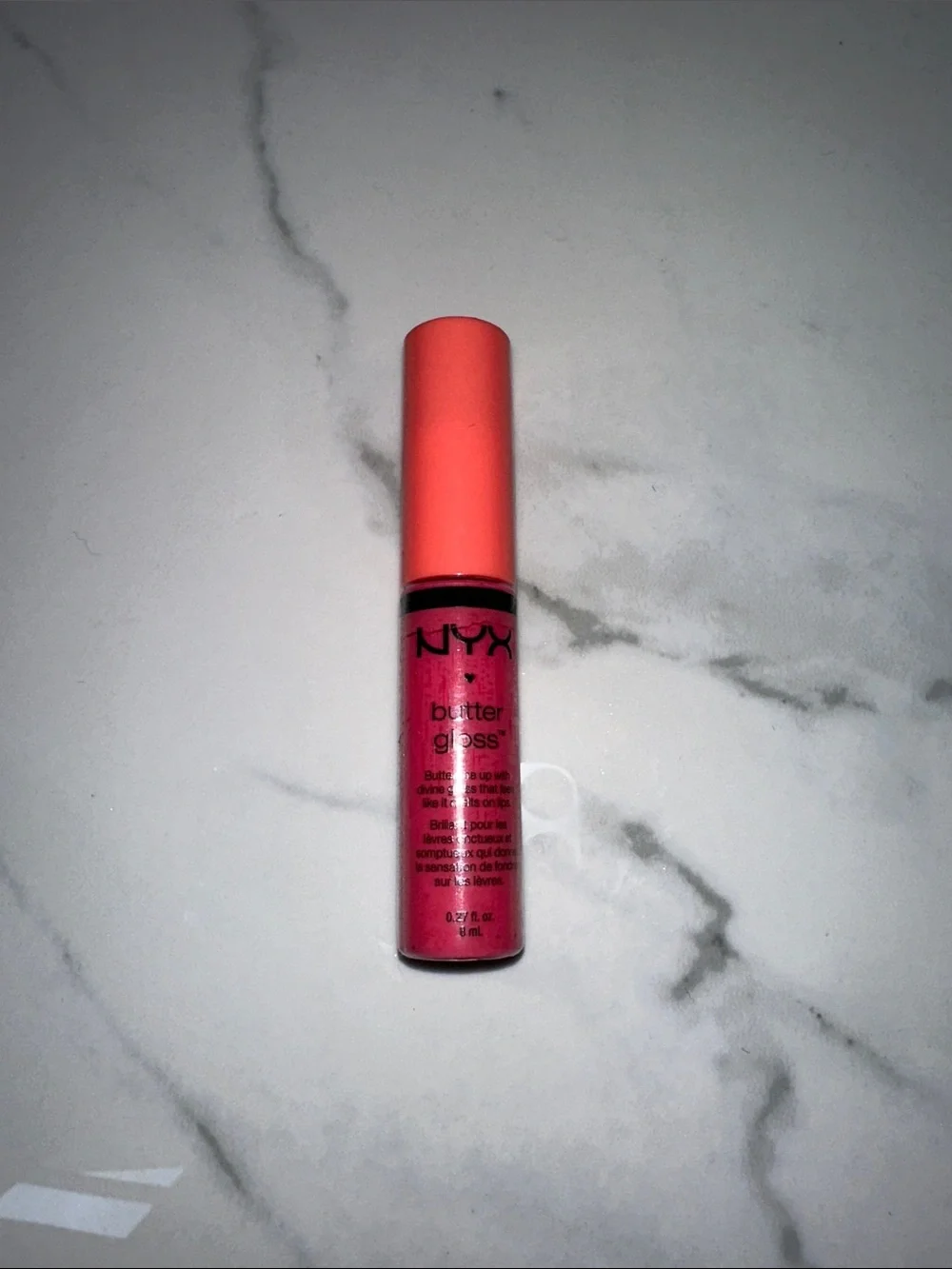NWT NYX Butter Gloss PEACHES AND CREAM BLG03
